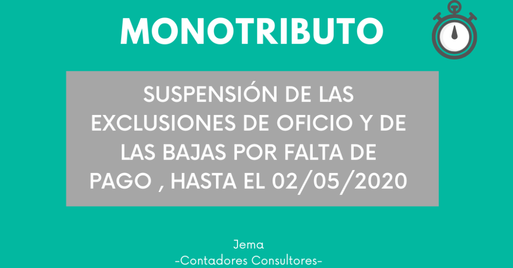 exclusiones monotributo