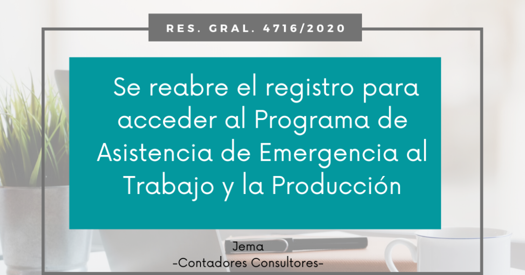 Res. Gral. 4716/2020 -ATP